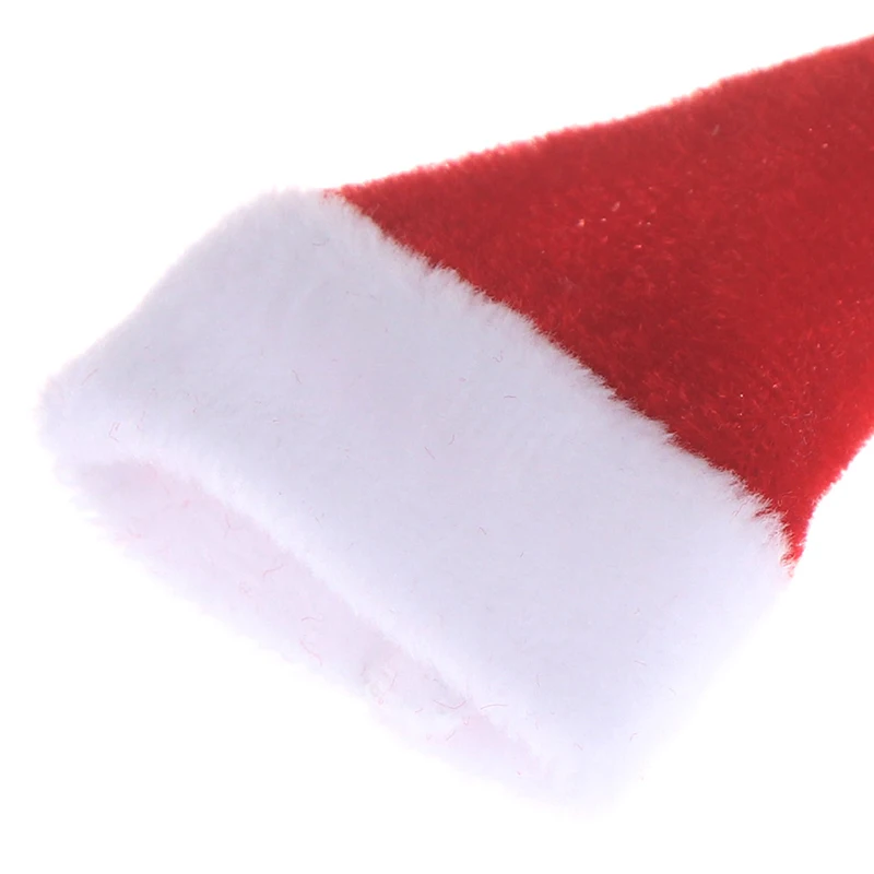 Красочная рождественская шапка+ шарф, аксессуары для кукольного домика, Декор, милая шляпа, миниатюрный кукольный домик, лучший рождественский подарок для подарков