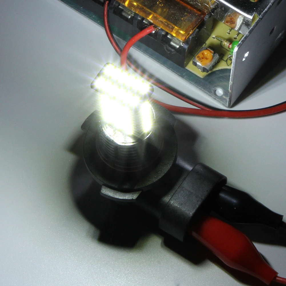 2 шт., H8/H9/H11 84SMD, водостойкая автомобильная лампа для бега, Автомобильный светодиодный светильник для противотуманных фар, лампы для авто, Автомобильные фары