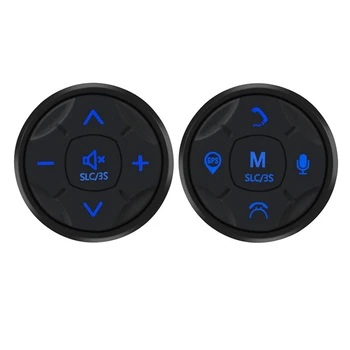

Car Steering Wheel Controller Multifunction Wireless Bluetooth Control