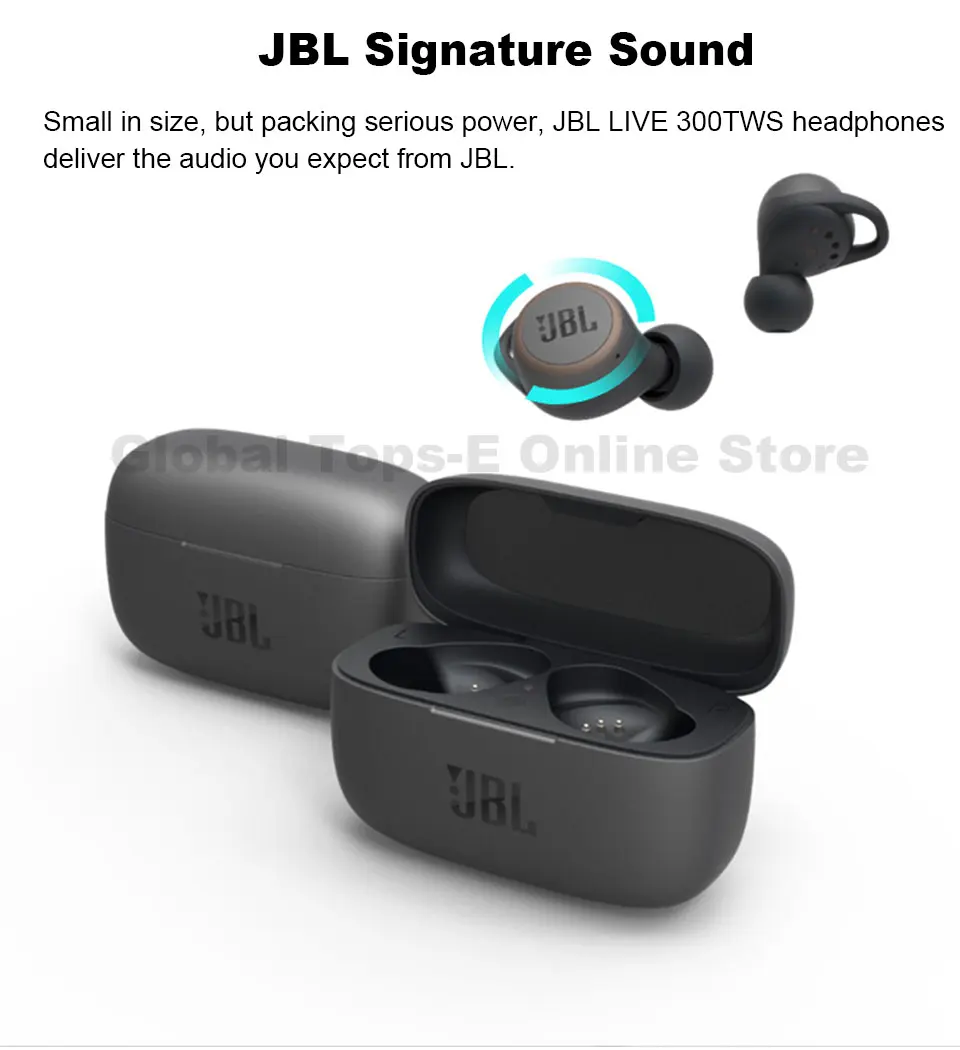 JBL LIVE 300TWS Earphone Nirkabel 