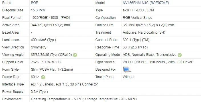 NV156FHM-N4C