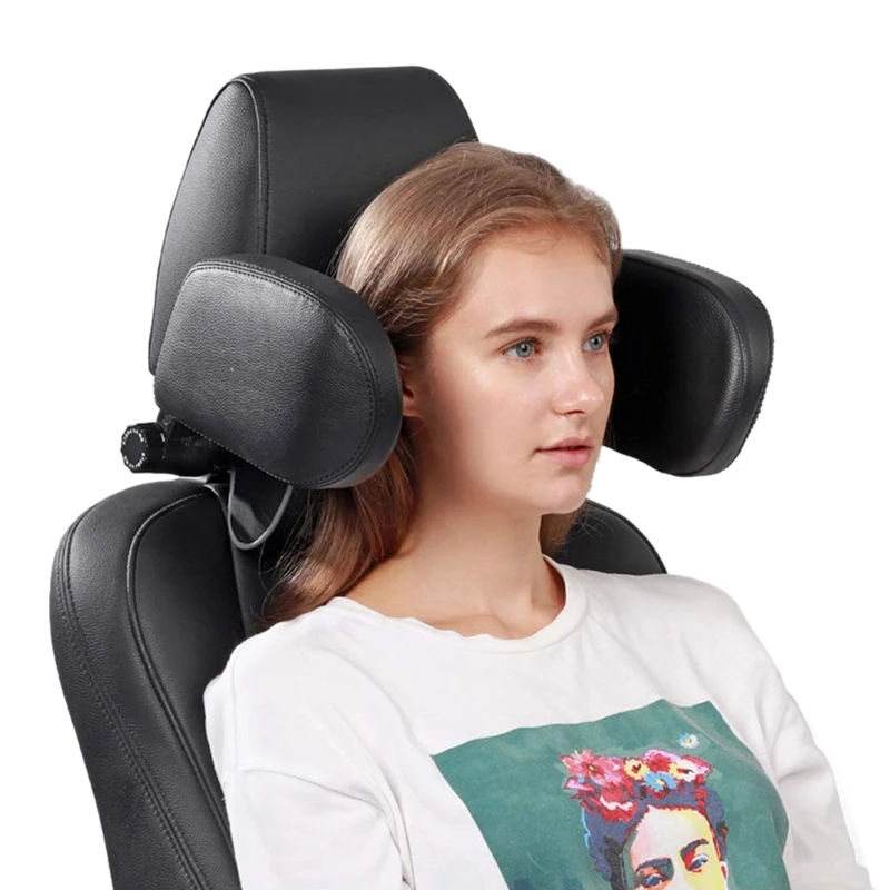 

Car Headrest Nap Support,Fitted Seat Pillow Car, Functional Travel Car Accessories for Adults,Car Head Rest Child,Safe Car Seat