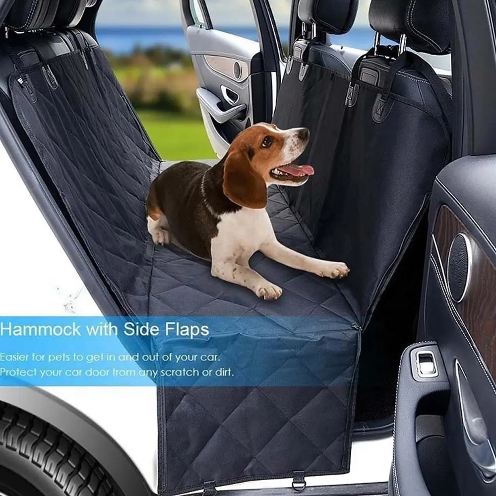 Housse de siège de voiture pour chien, maille de vue imperméable