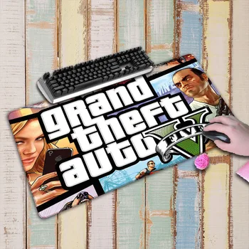

Grand Theft Auto V GTA mouse pad to mouse notbook computer mousepad Large Lock Edge padmouse gamer to laptop keyboard