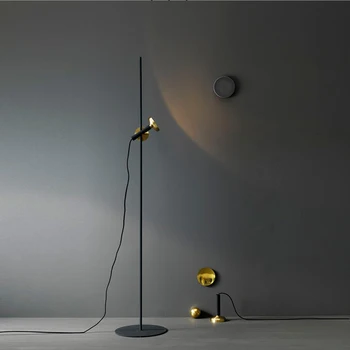 

Northern Europe Originality Concise A Living Room Floor Lamp Arts Bedside Bedroom Study Model House Hotel Designer Floor Lamp
