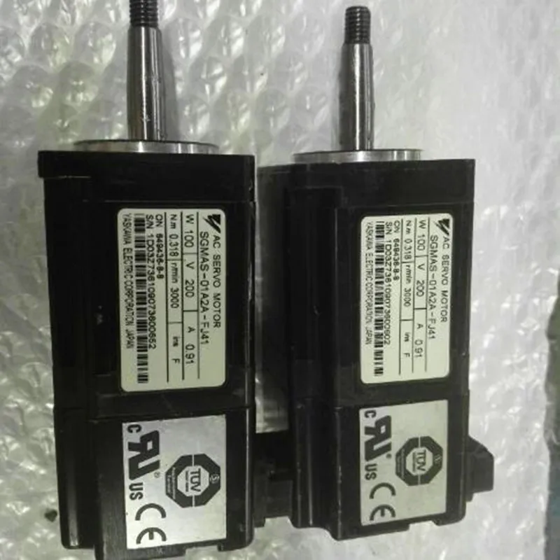 

Used Tested Working SGMAS-01A2A-FJ41 AC Servo Motor