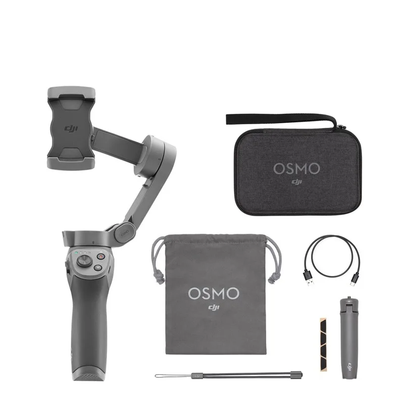 DJI OSMO Mobile 3 Mobile 3 Combo 3-осевой Ручной Стабилизатор складной портативный шарнирный держатель стабилизатор для смартфонов управление жестами