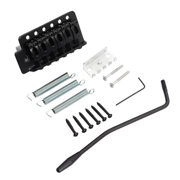 

Bridge 6 String Left Handed Part Tremolo Bridge Black For Stratocaster Style