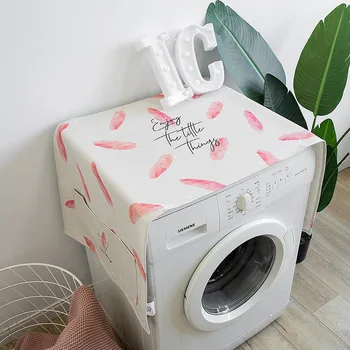 

Princess Powder Drum Washing Machine Cover Cloth Fabric Dust Cover Refrigerator Cover Bedside Table Cloth Cover Towel