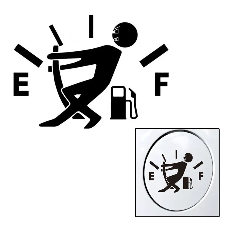 Car Sticker High Gas Consumption Decal Fuel Gauge Empty Creative Fashion Stickersale | Дом и сад