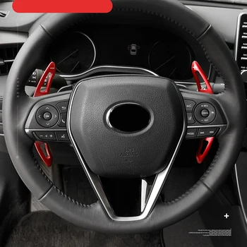 

Car Styling Aluminium Alloy Interior Steering Wheel Paddle Shifter Extension For Toyota RAV4 XA50 2019 2020