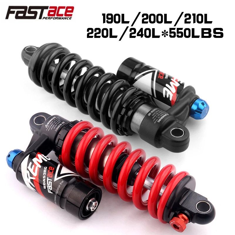 Fastdba53rc-ダウンヒルマウンテンバイクショック,190mm,200m,210mm,220mm,240mm,550lbs,dnm,rcp2sと互換性があります