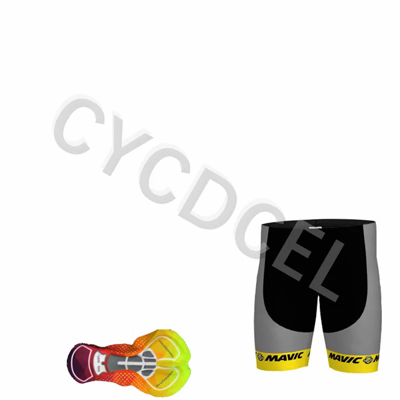 MAVIC, комплекты Джерси для велоспорта, MTB рубашки, дышащая велосипедная одежда, быстросохнущие спортивные топы, 16D гелевые шорты, Ropa Ciclismo Maillot - Цвет: Shorts 14