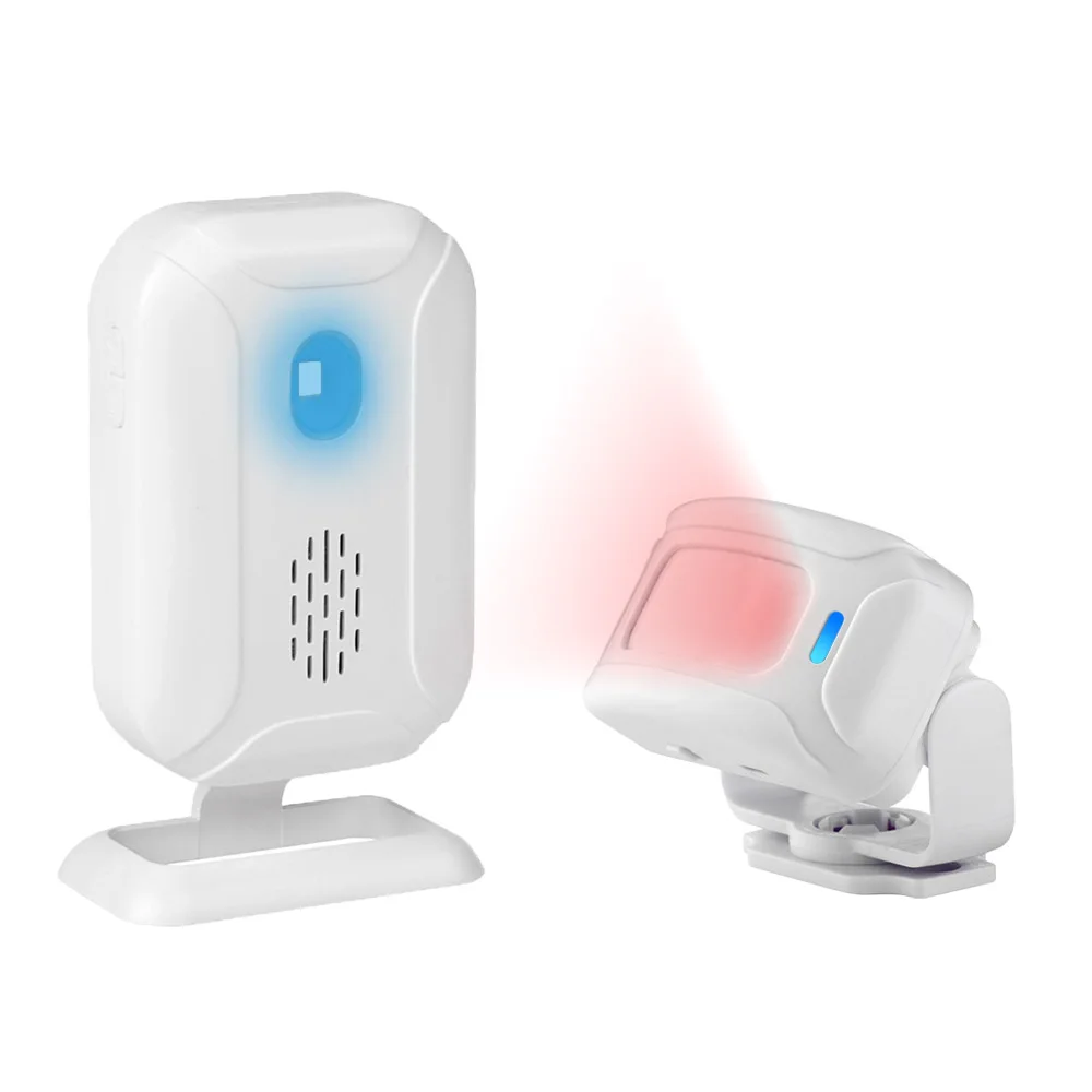Wireless Alarm Commercial Shop Store Home Security Welcome Chime Wireless Infrared PIR Motion Sensor