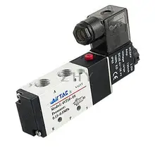 1/" на входе две позиции 5 трехходовых электромагнитных клапана 4V210-08