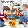 Children's Simulation Repair Toolbox Electric Drill Repair Play House Toys Double-Sided Usable Screw Tool Table Children's Toys 1