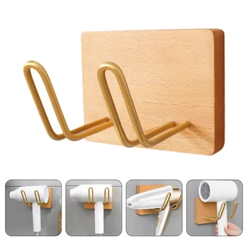 

1Pc Multifunctional Hook Rack Hair Dryer Hanger Hooks Wall Hanger Hooks Door Back Hanger Punch-free Hook for Home