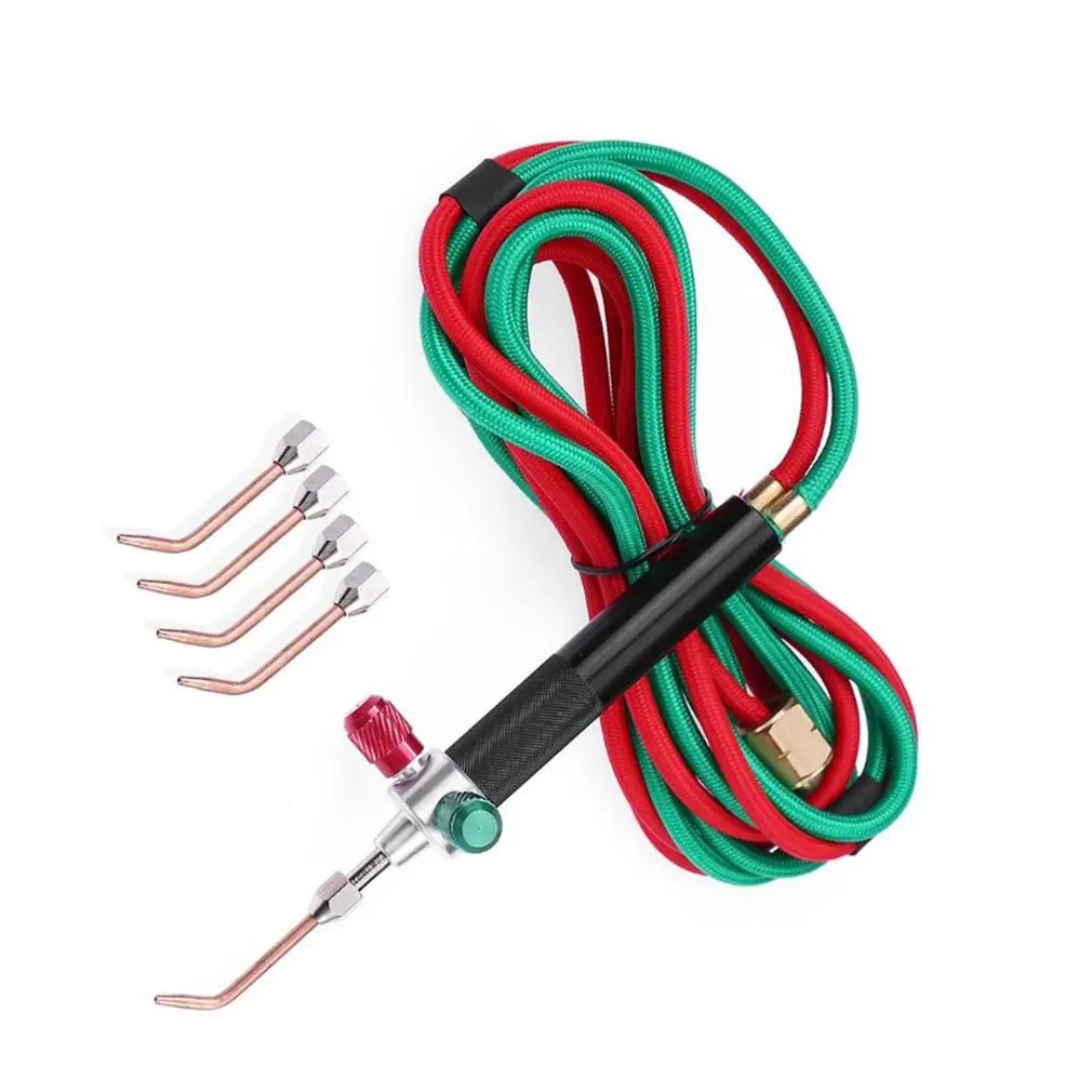 

Mini Gas Torch Oxygen Welding Soldering Gun Oxygen Acetylene Gun for Platinum Metal Stainless Steel Welding Soldering Tool Kit