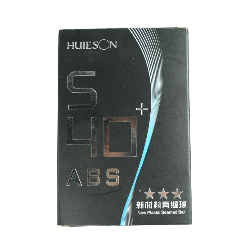 Huieson 6Pcs New Material Table Tennis Training Balls S40+ 3 Star ABS Plastic Ping Pong Balls for Table Tennis Training