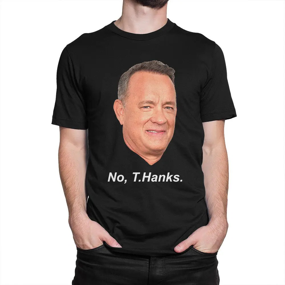 Забавная футболка Tom Hanks модная повседневная унисекс все размеры | Мужская одежда