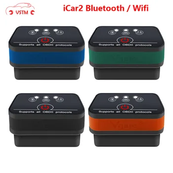 

Vgate iCar2 ELM327 obd2 Bluetooth scanner elm 327 V2.1 obd 2 wifi icar 2 auto diagnostic scanner for android/PC/IOS code reader