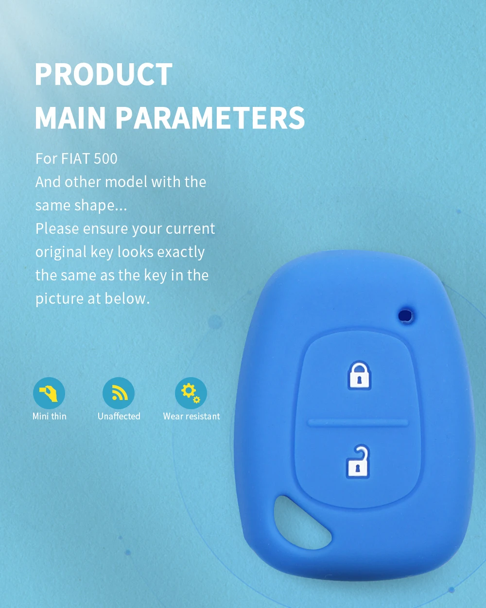 Cover in silicone telecomando/chiave per Renault Kangoo DACIA Scenic Megane Sandero Captur Twingo Modus - H303c3b960e9e428584c9cdf6e2b1630au