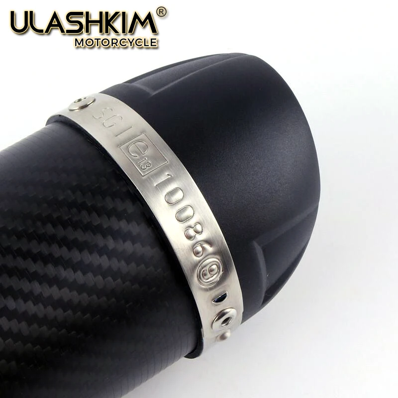 E-Mark для Yamaha FZ-07 MT-07 FZ07 MT07- XSR700- мотоцикл Выхлопная передняя Труба глушитель полная система слипоны