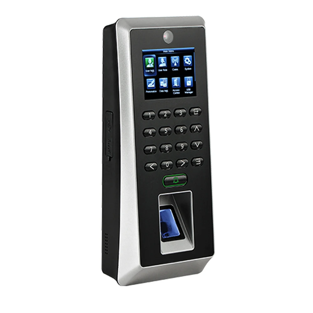 

2.4 inch LCD Fingerprint EM MF Card Access Control Reader W/ Camera 3000 Fingerprint F21 ZK Fingerprint Access Control 5000 user