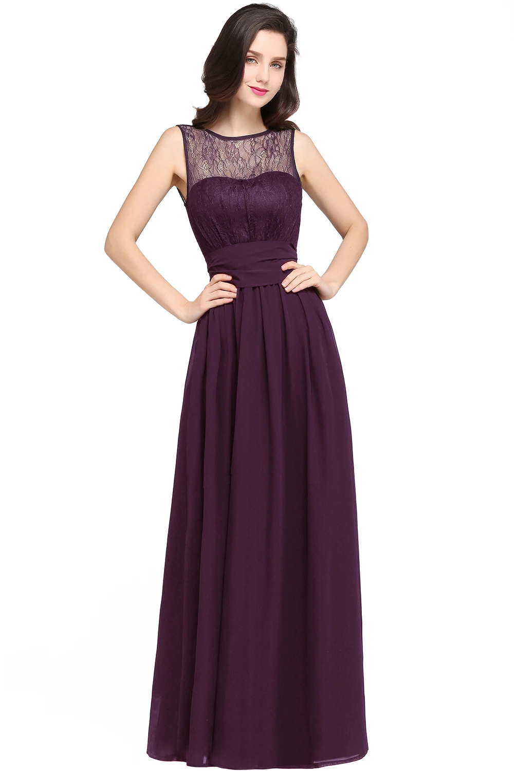 Robe de soiree длинное вечернее платье ТРАПЕЦИЕВИДНОЕ вечернее платье Элегантное шифоновое вечернее платье без рукавов