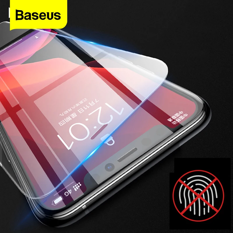Baseus 2Pcs 0.15mm Screen Protector For iPhone 11 Pro Max 11pro Tempered Glass Cover Protective Glass For iPhone XS Max XR X