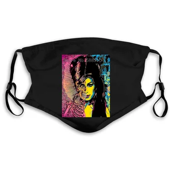 

Amy Winehouse Legend Pop Celebrity Rock Mens Women'ss Eternal Personality Western Style Mouth Mask Women's kid PM2.5