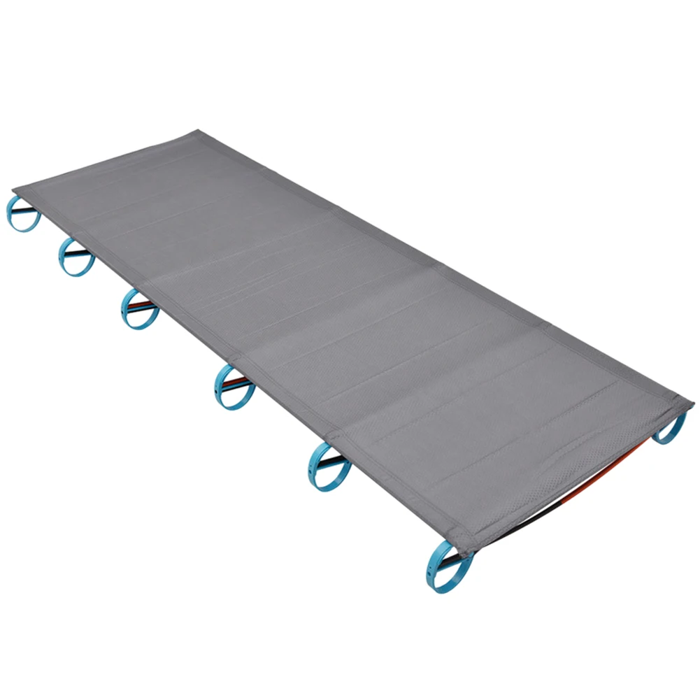 

Rest Sleeping Cot Mat Sturdy Ultra Light Aluminium Frame Outdoor Camping Portable Travel Climbing Folding Bed Single Hiking