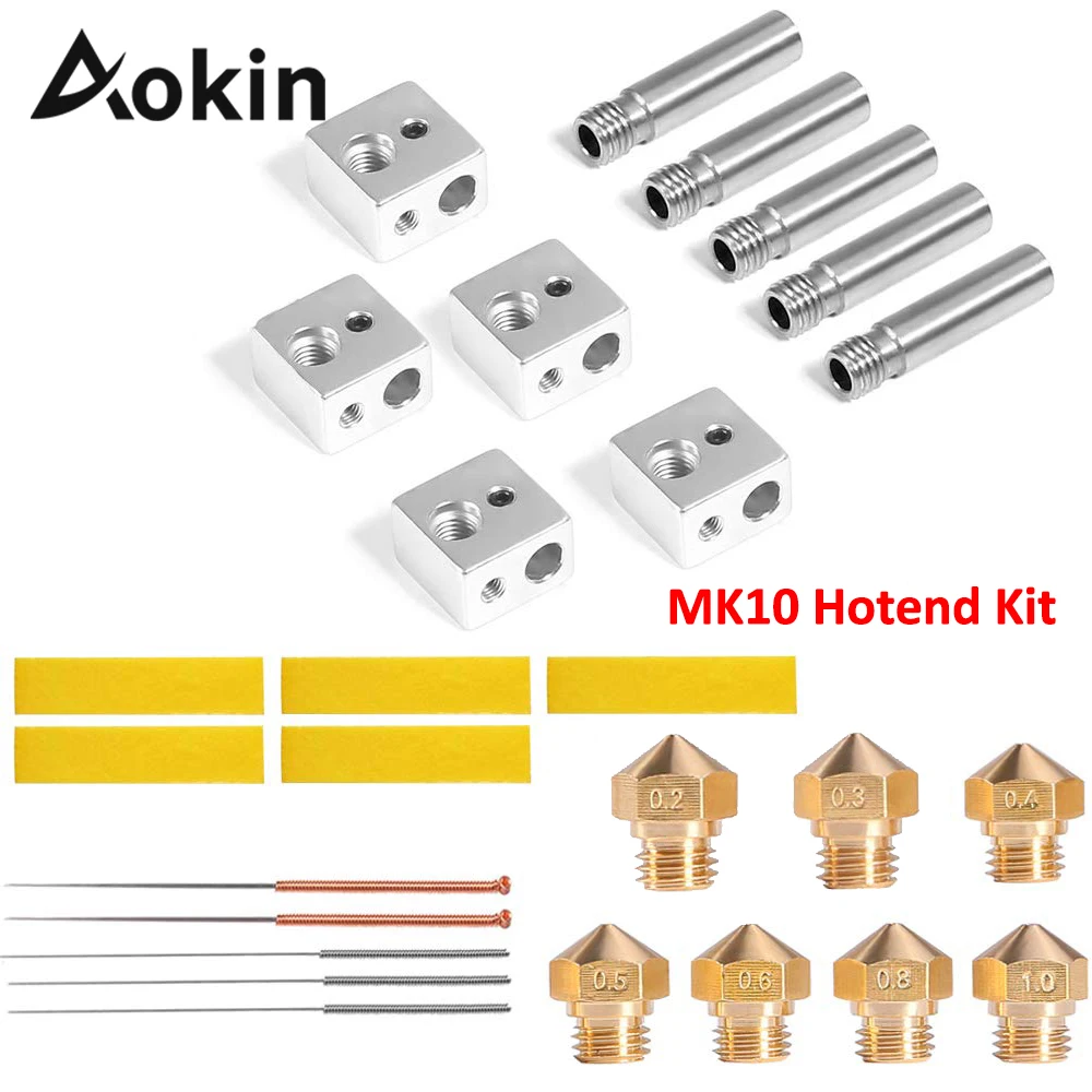 MK10 экструдер комплект для 3d принтера с насадкой Чистящая игла ...