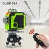 CLUBIONA Line Laser Level 3D Self-Leveling 4000mAh Battey Green Beam Horizontal And Vertical Cross For Remote Control ► Photo 3/6