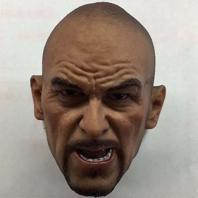 

1/6 Scale FSB Alpha Head Sculpt Dam 78015 Angry Man Soldier Head Carving Model Toy for 12in Phicen Tbleague Toy