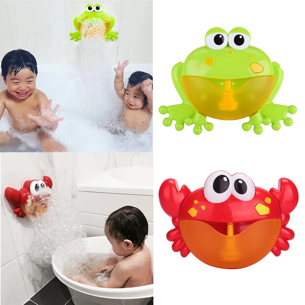2 шт Bubble Maker детская Ванна игрушка Автоматическая прочная пузырчатая машина для