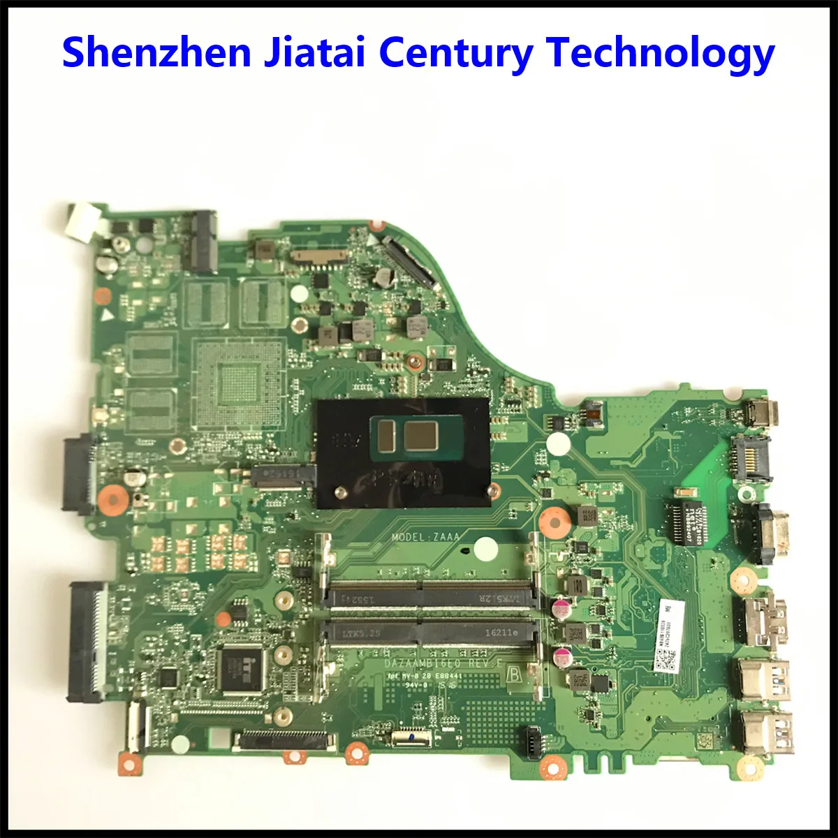 ZAA X32 DAZAAMB16E0 REV:E для E5-575 E5-575G Материнская плата ноутбука с SR2EY I5-6200U Процессор 100%