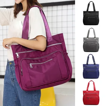 

OCARDIAN Handbag Casual Nylon Shoulder Large Capacity Multi-pocket Messenger Bag Ladies Bolsa Feminina Sac Crossbody Bags O23