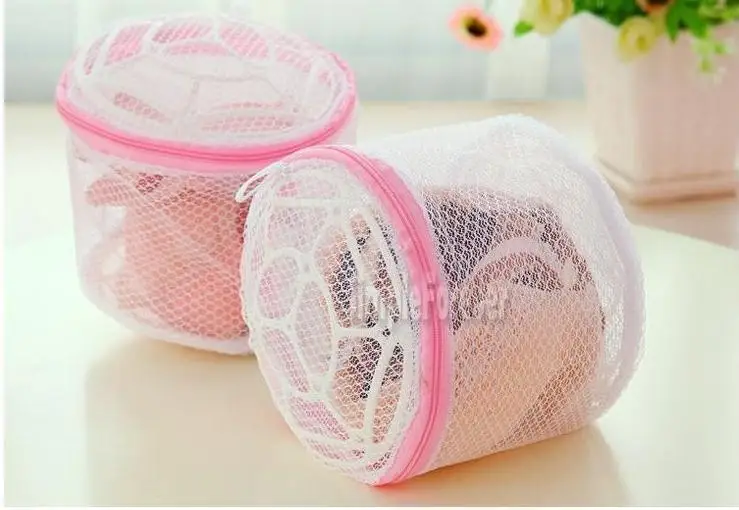 

200pcs/lot Bra Laundry Bags Washing Machine Brassiere Lingerie Underwear Panties Clothes Laundry Washing Mesh Zipper Bag