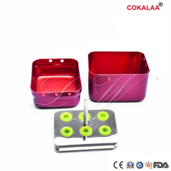 

Dental scaler tip work disinfection box sterilization Grinding head box