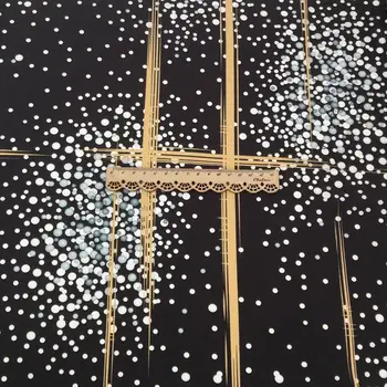 

Women 's 150cm * 100cm New Style for Autumn and Winter Printed Fabric 100D Side Stretch Micro Elastic Impervious Lining