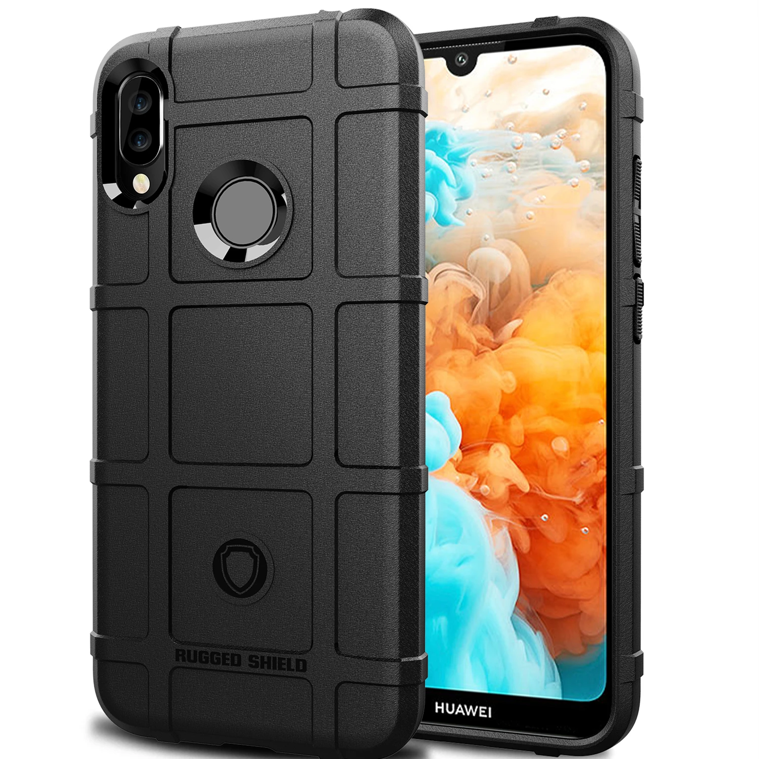 Чехол для Huawei Y6S Y9 Prime Y5 Y6 Y7 2019 армированный Силиконовый прочный чехол-накладка