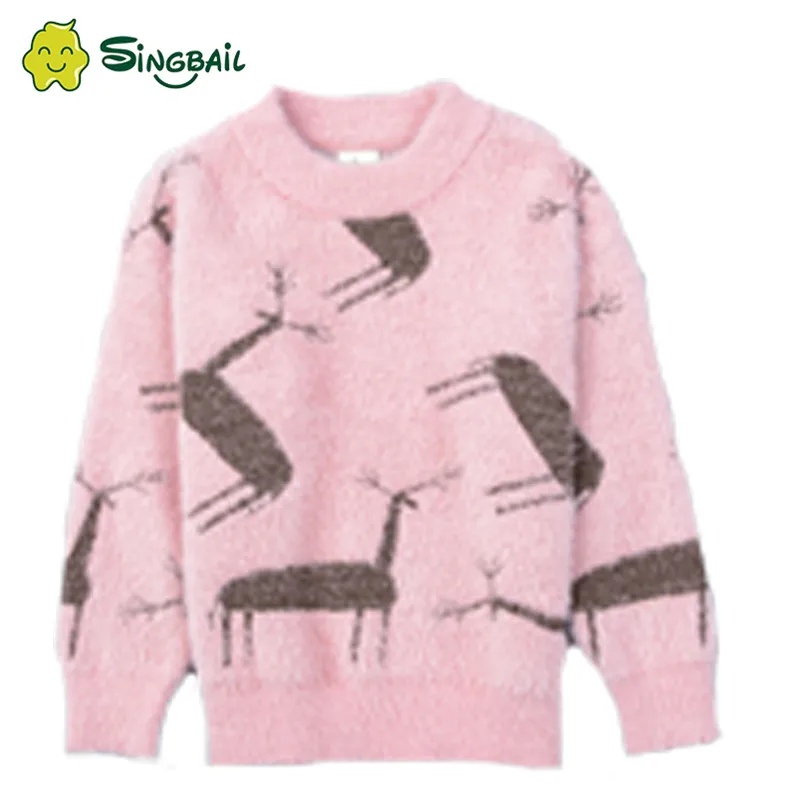 

Baby Sweaters Newborn Boys Winter Clothes Christmas Knitted Toddler Girls Jumpers Autumn Outerwear Infant Long Sleeves Knitwear