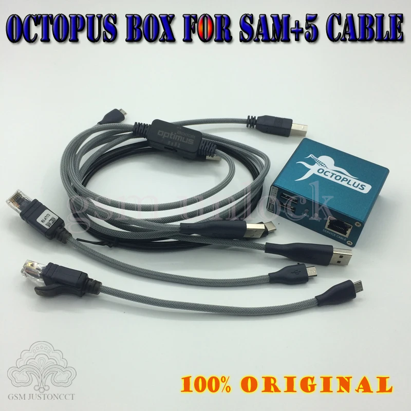 Gsmjustoncct 2020 octopus / Octoplus Box для Samsung 5 кабелей SAM разблокировка флэш|Детали устройств