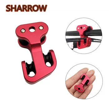 1pc Archery Aluminum Bowstring Cable Slide Roller Bow String Splitter Glide Separator For Outdoor Training Shooting Accessories 3 8 aluminum archery cable slide compound bow string splitter roller glide cable slide bow string separator for compound bow