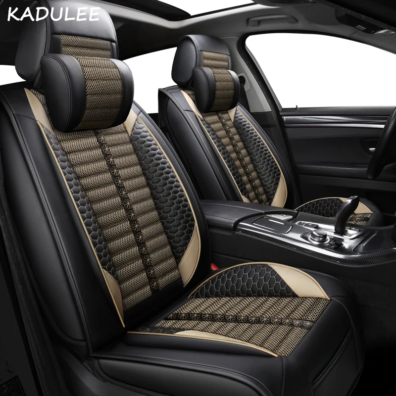 KADULEE car seat cover for daewoo gentra lacetti lanos matiz nexia of 2010 2009 2008 2007 Automobiles Seat Covers