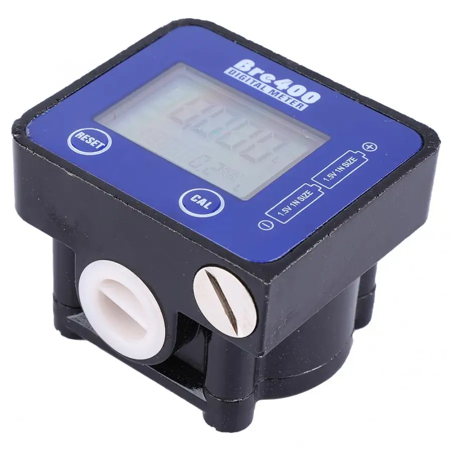 Flow Meter Water Flow Meter Digital Meter High Accuracy Flowmeter Gauge Blue LCD Display For Chemicals Liquid Water Ultrasonic Hot in Industrial Commercial