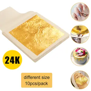 HALYKADU Edible Gold Leaf Sheets - 24K Gold Foil Nigeria