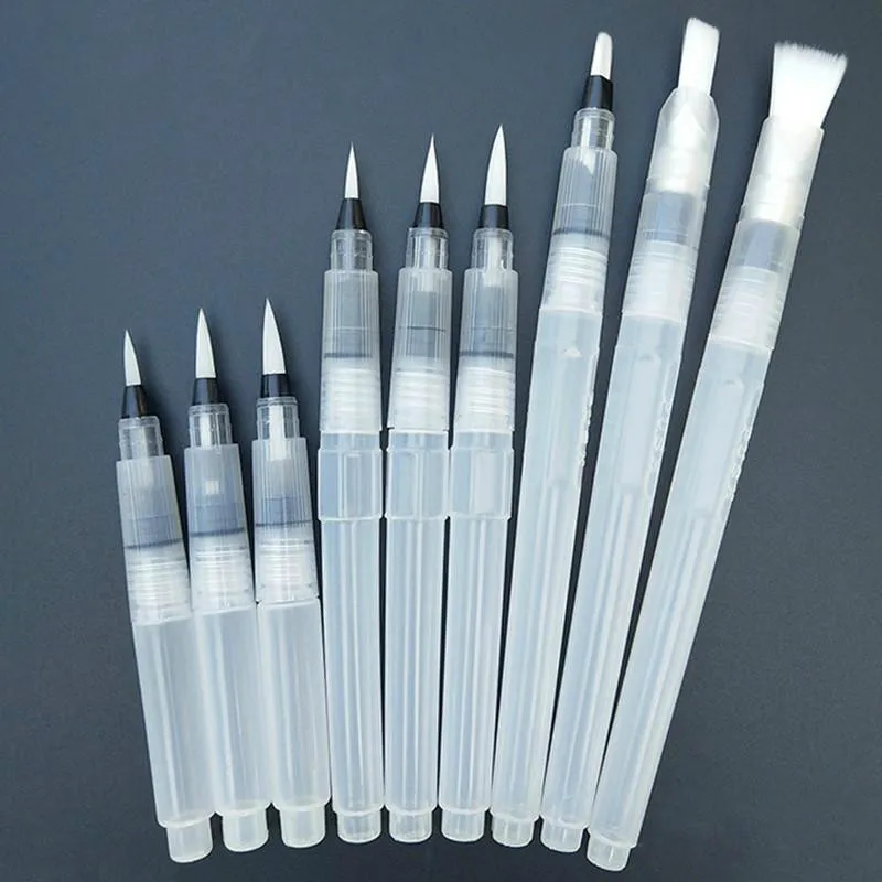 Watercolor Brush Pens Soft Refillable Water Pen for Painting Drawing Calligraphy