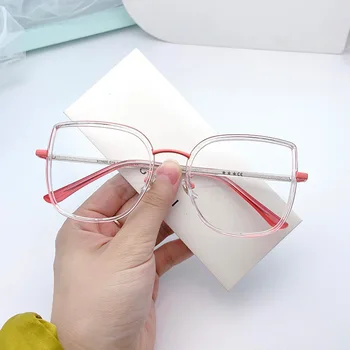 

S11605 Cool Butterfly Shape TR Metal Mixed Optical Glasses Frame Concave Modeling Eyeglasses Fixing Device Panel Pin Mirror Leg
